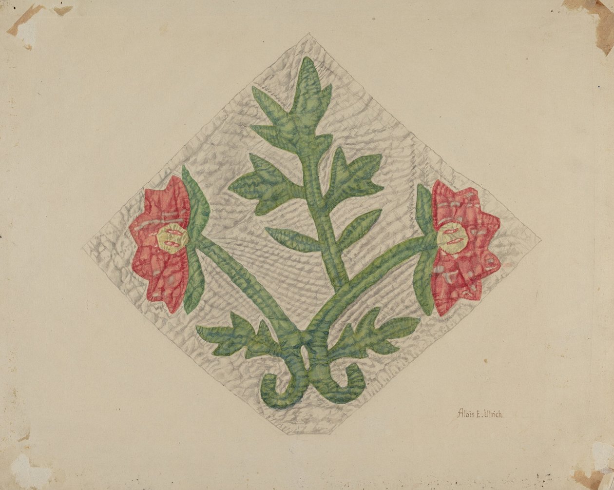 Quiltmönster av Alois E. Ulrich