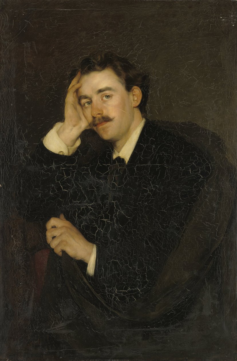 Målaren Herman Hartwich av Alois Erdtelt