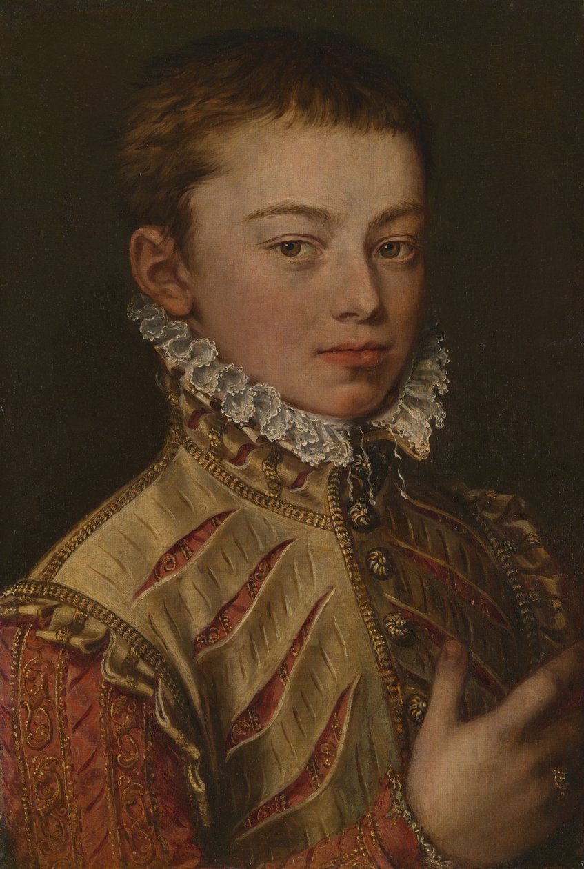 Porträtt av Don Juan av Österrike, 155960. av Alonso Sánchez Coello