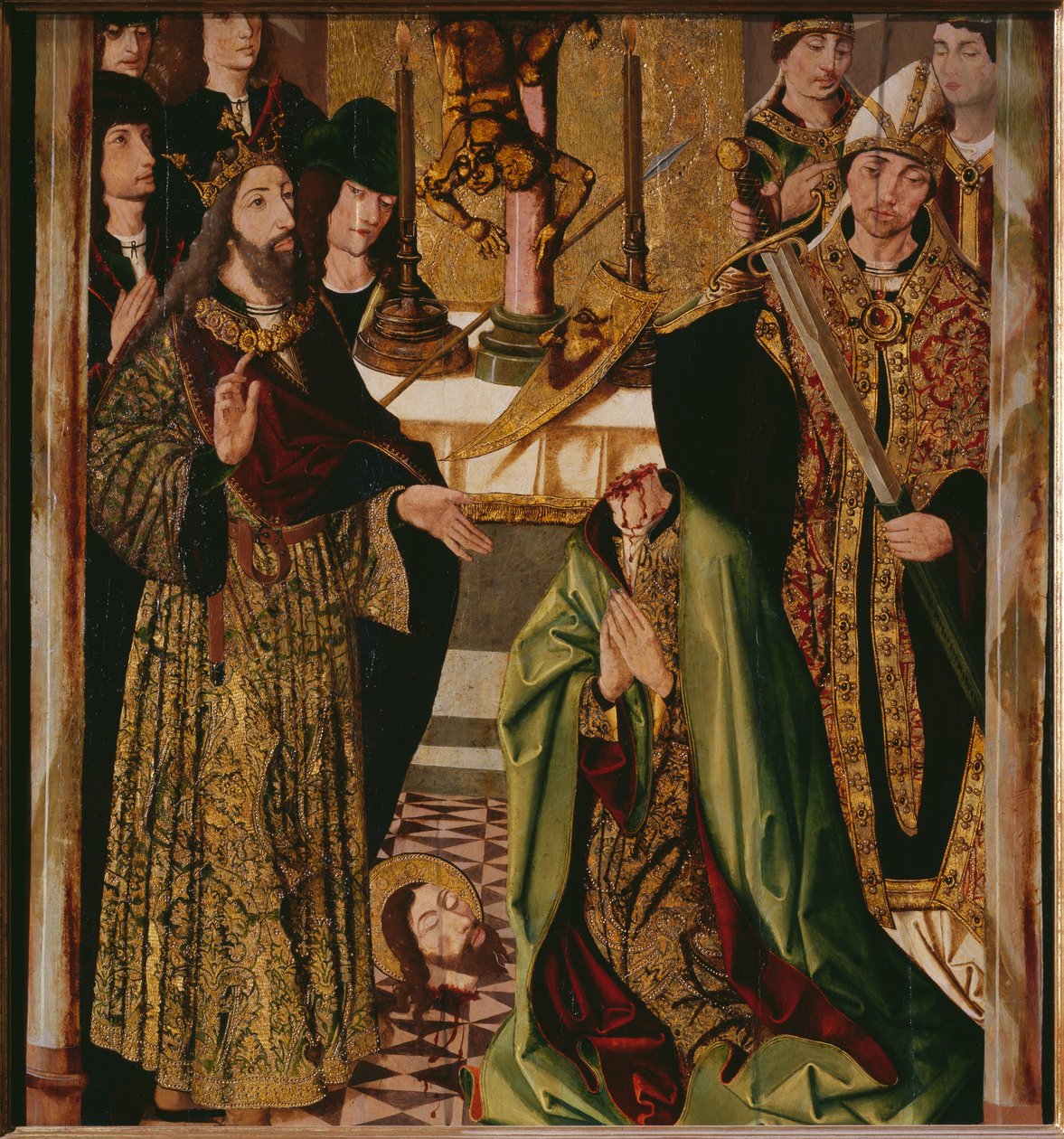 Halshuggningen av St Thomas i Indien (se även 346169, 346170) av Alonso de Sedano