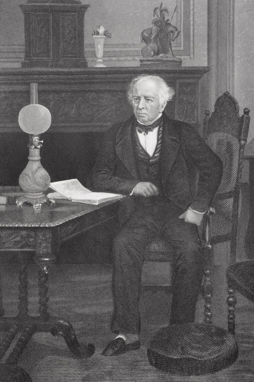 James Kent (1763-1847) av Alonzo Chappel
