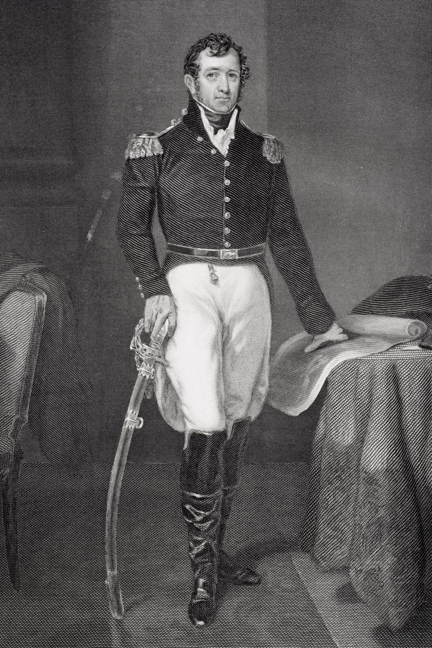 Porträtt av Jacob Brown (1775-1828) av Alonzo Chappel
