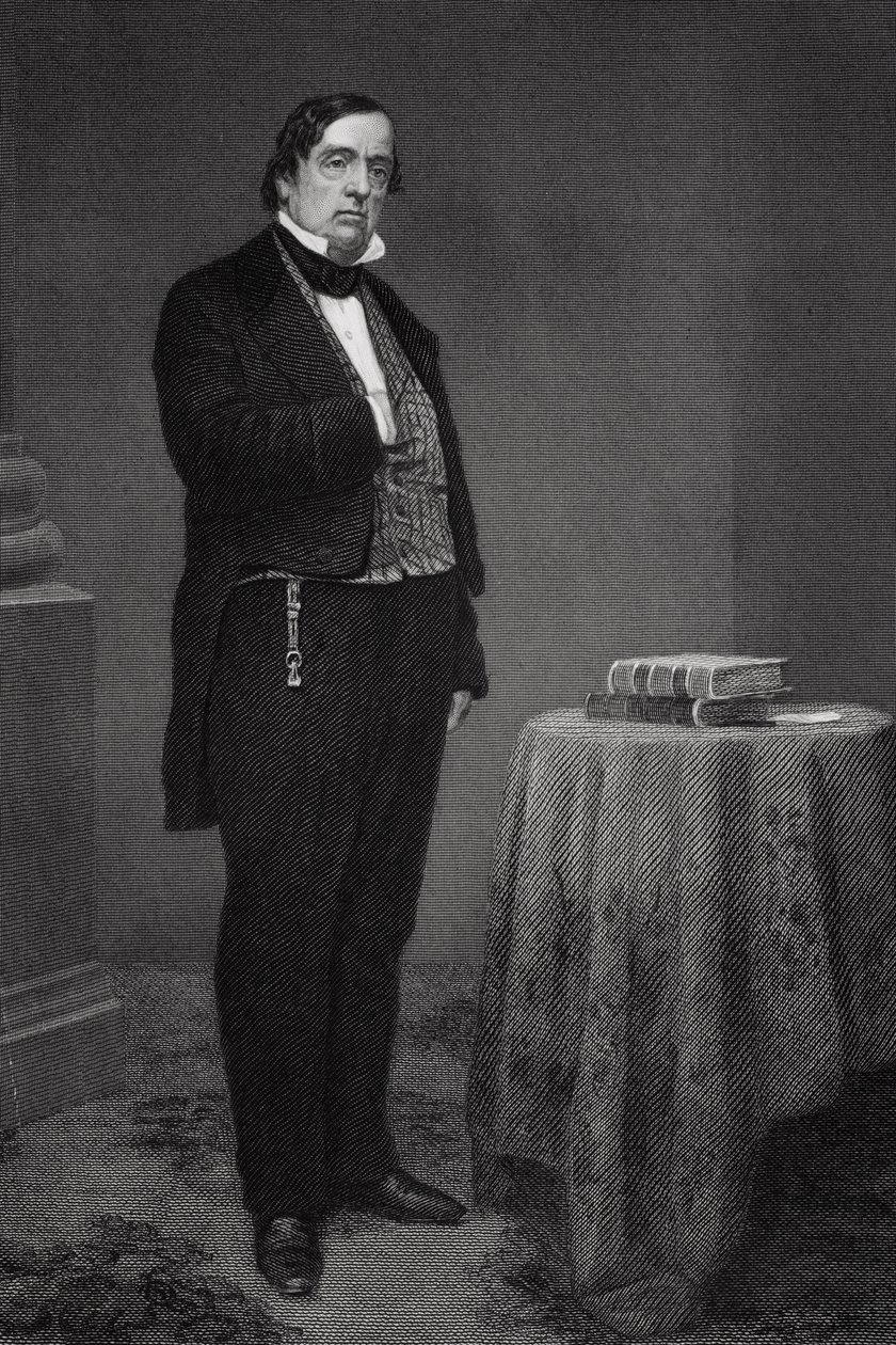 Porträtt av Lewis Cass (1782-1866) av Alonzo Chappel