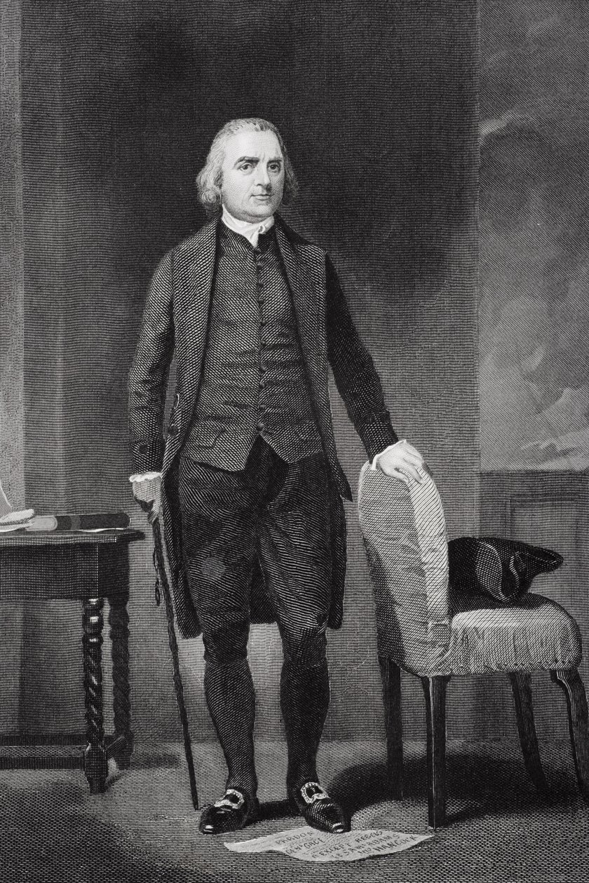 Porträtt av Samuel Adams (1722-1803) av Alonzo Chappel