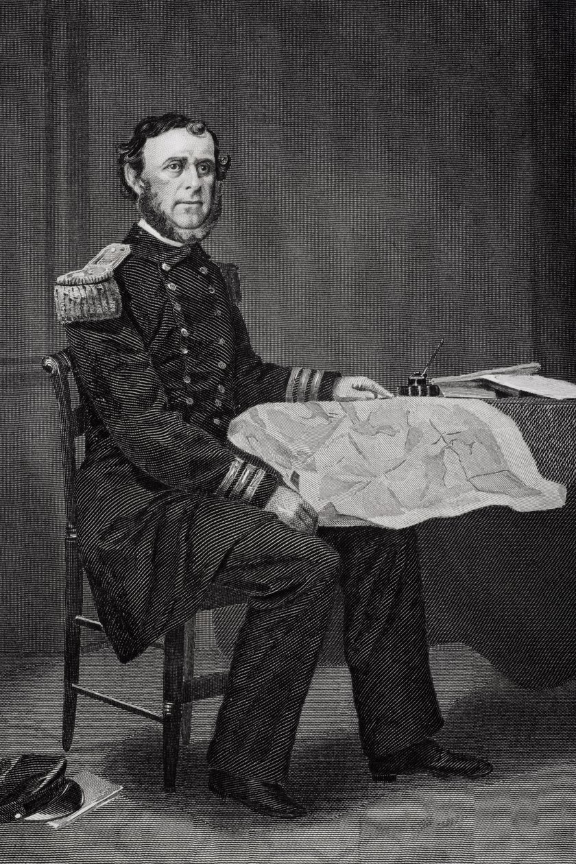 Porträtt av Samuel Francis Du Pont (1803-1865) av Alonzo Chappel