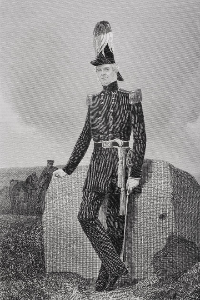Porträtt av William Jenkins Worth (1794-1849) av Alonzo Chappel