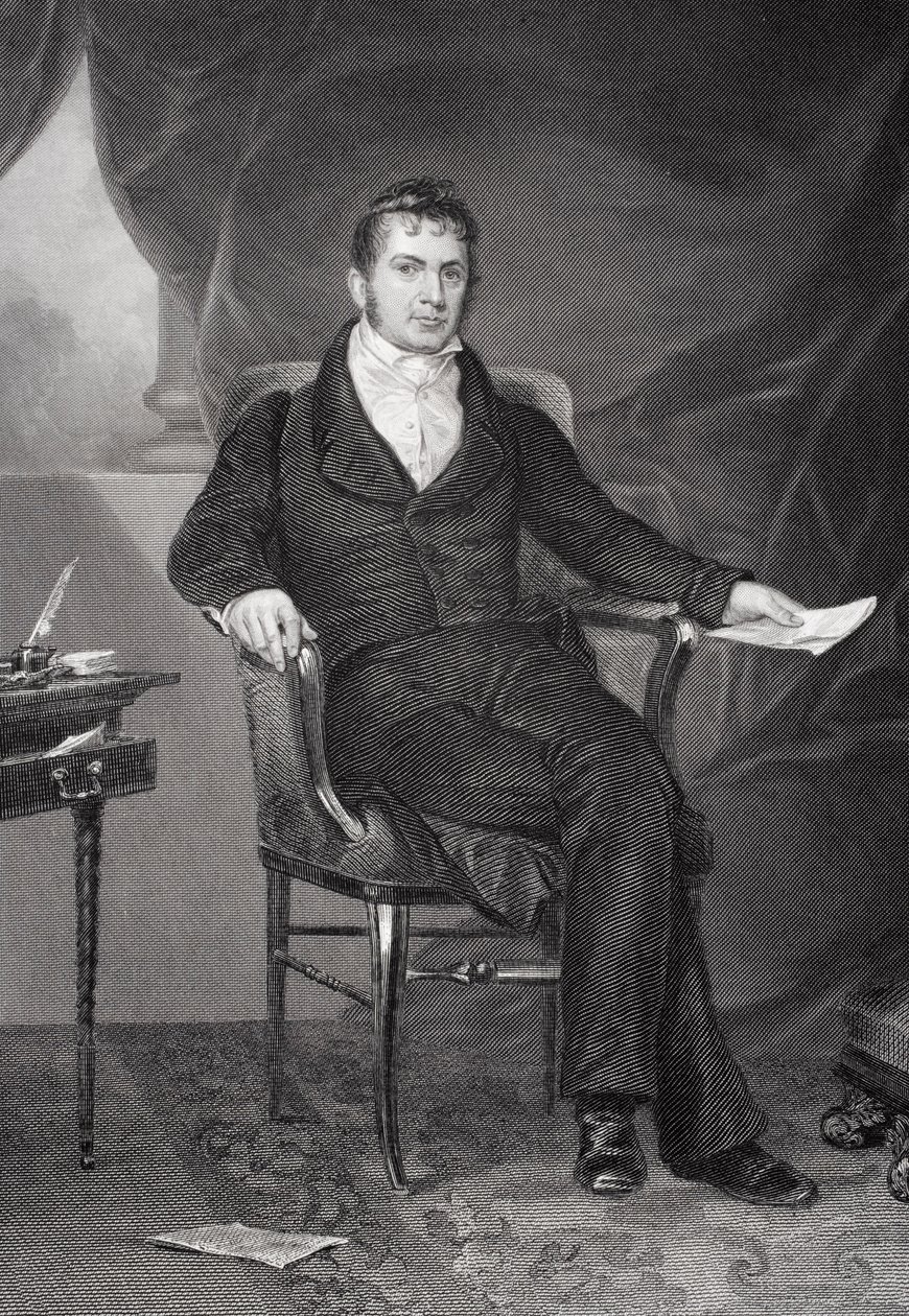 Porträtt av William Pinkney (1764-1822) av Alonzo Chappel