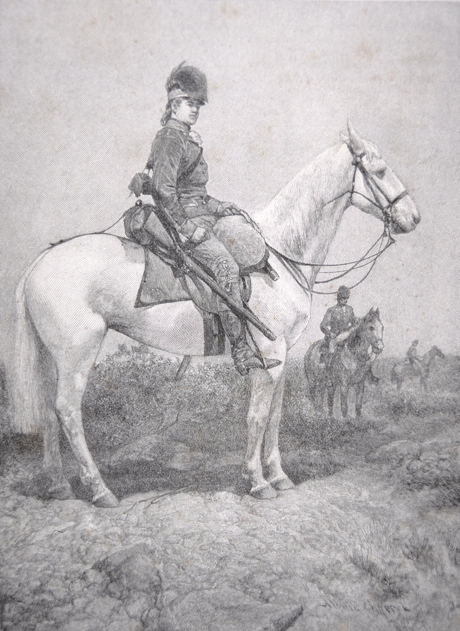 Henry Lee 1780, illustration från Harper