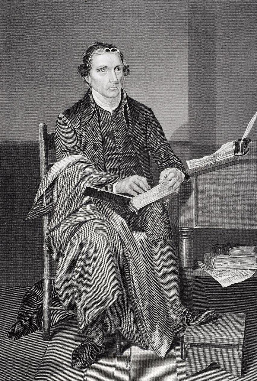 Porträtt av Patrick Henry (1736-99) av Alonzo Chappel