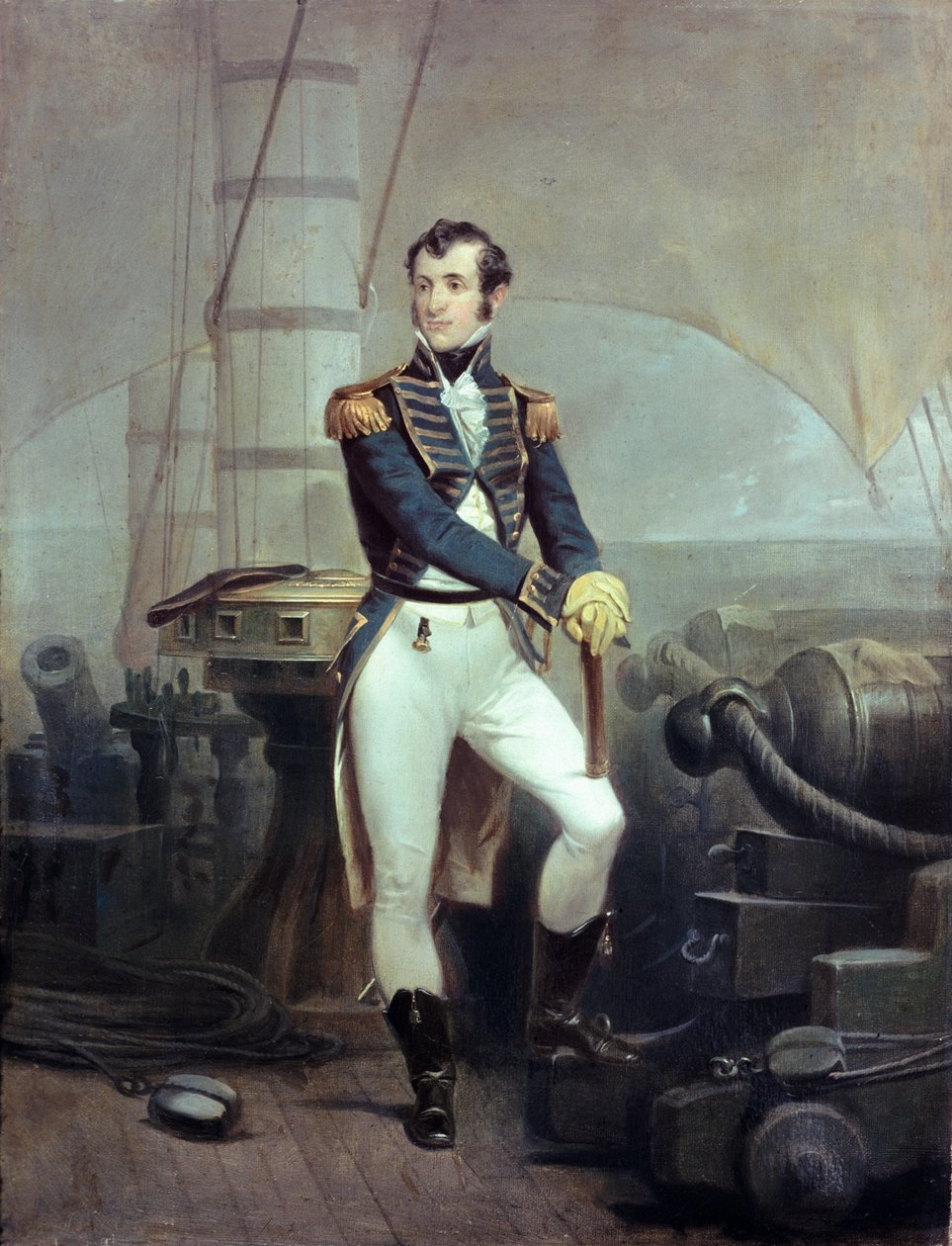 Porträtt av Stephen Decatur, 1863 av Alonzo Chappel