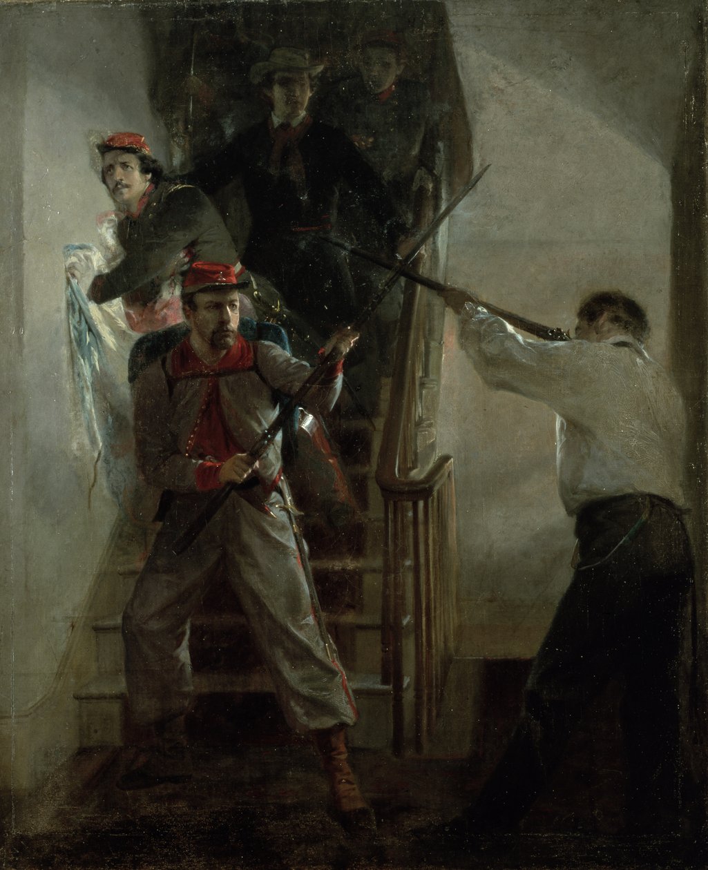 E. E. Ellsworths död av Alonzo Chappel