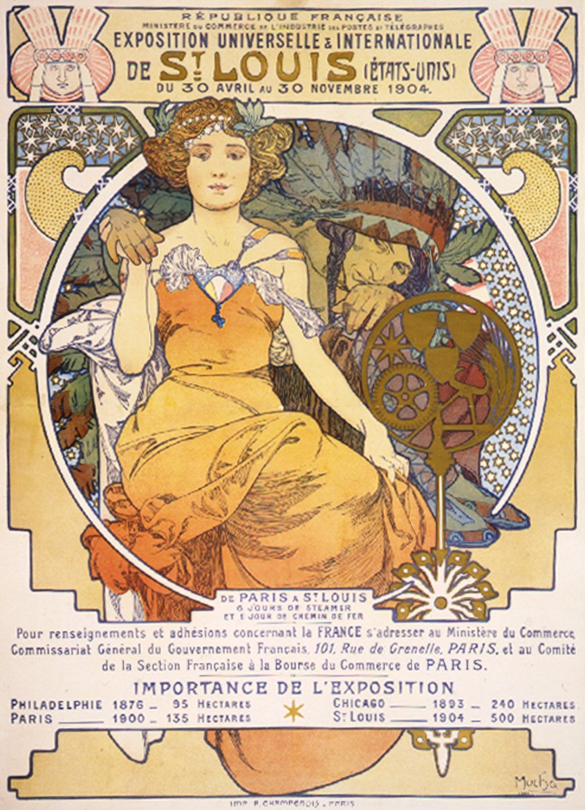 Exposition Universelle  av Alphonse Mucha