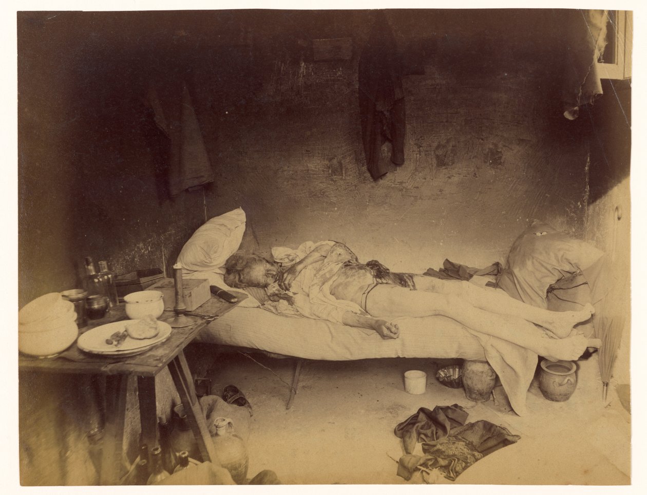 Mord på en kvinna vid namn Fourmentin Caroline Céleste ... Upptäckten av liket av Alphonse Bertillon