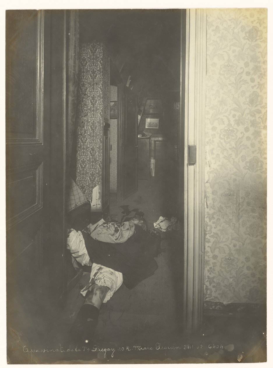 Upptäckten av liket av Alphonse Bertillon