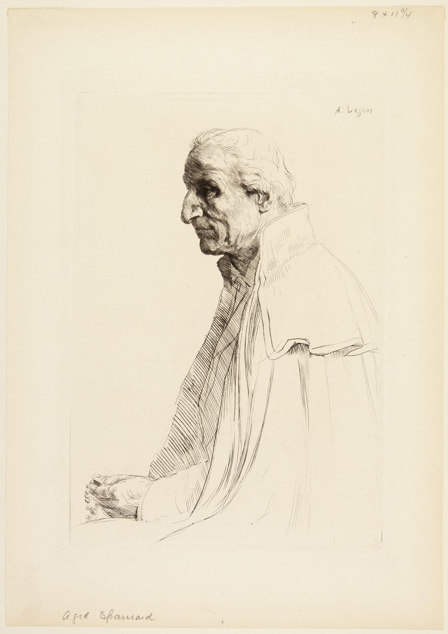 Äldre spanjor av Alphonse Legros