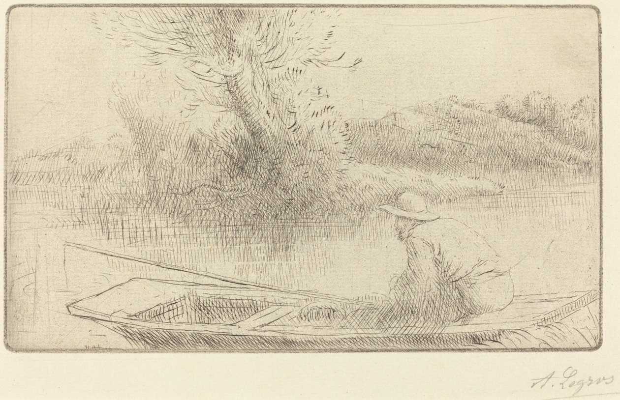 Längs Themsen av Alphonse Legros