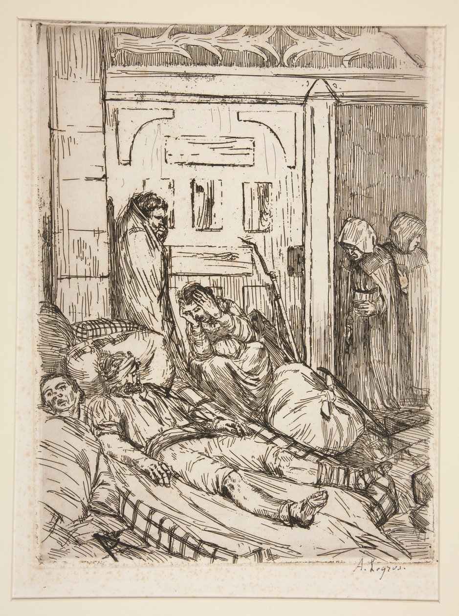 Ambulans av Alphonse Legros