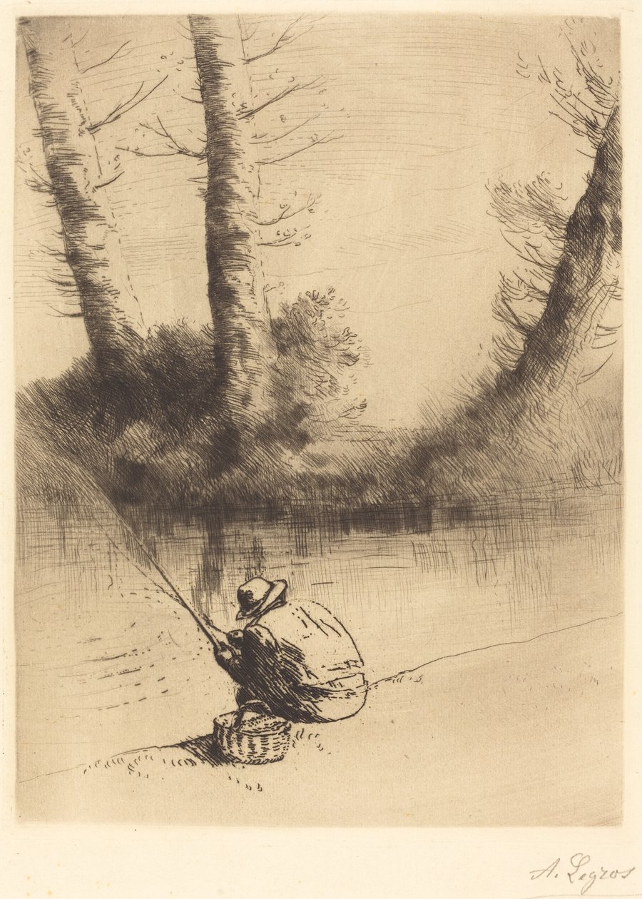 Sportfiskare Sportfiskaren. av Alphonse Legros