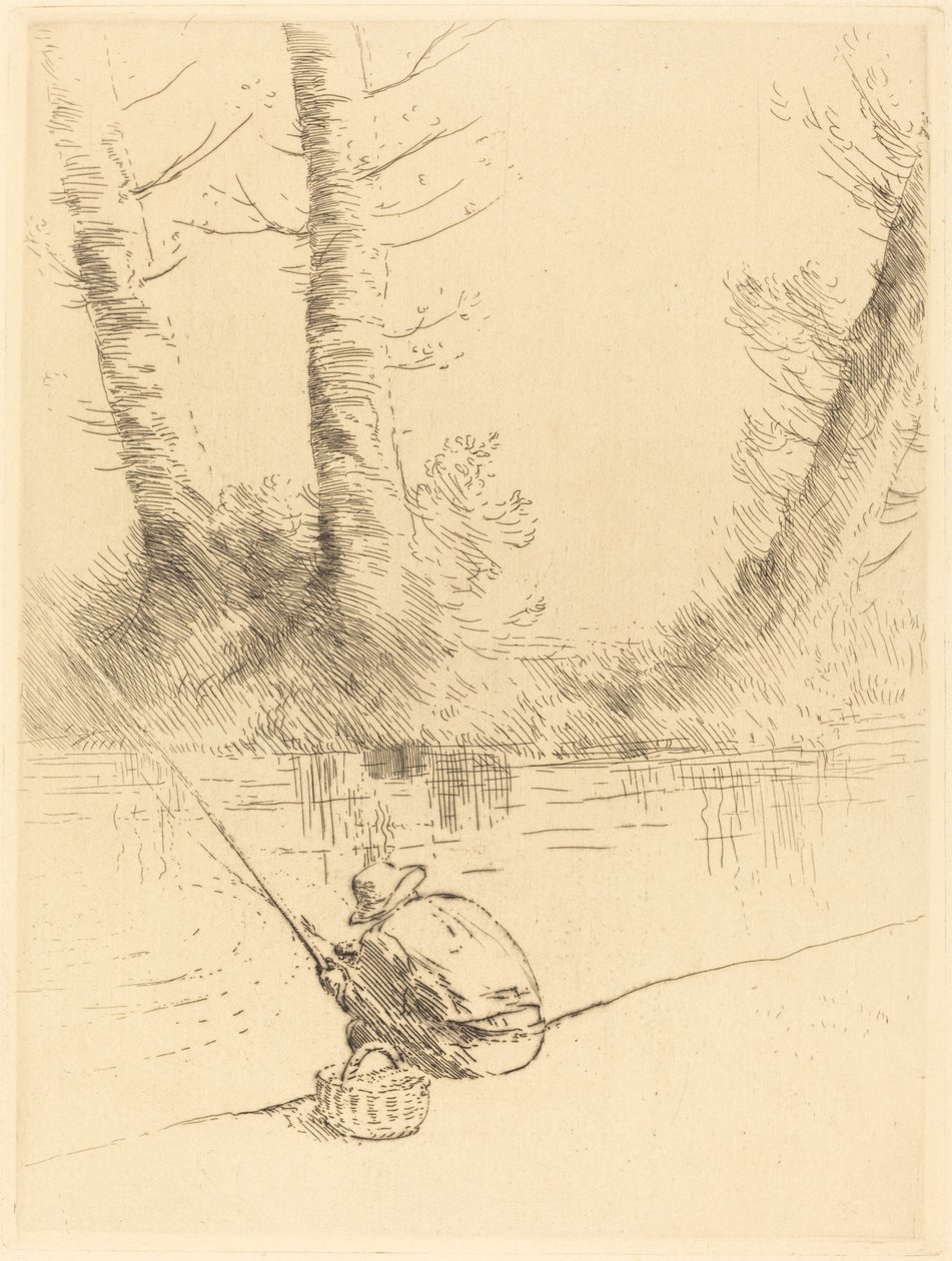 Sportfiskare Sportfiskaren. av Alphonse Legros