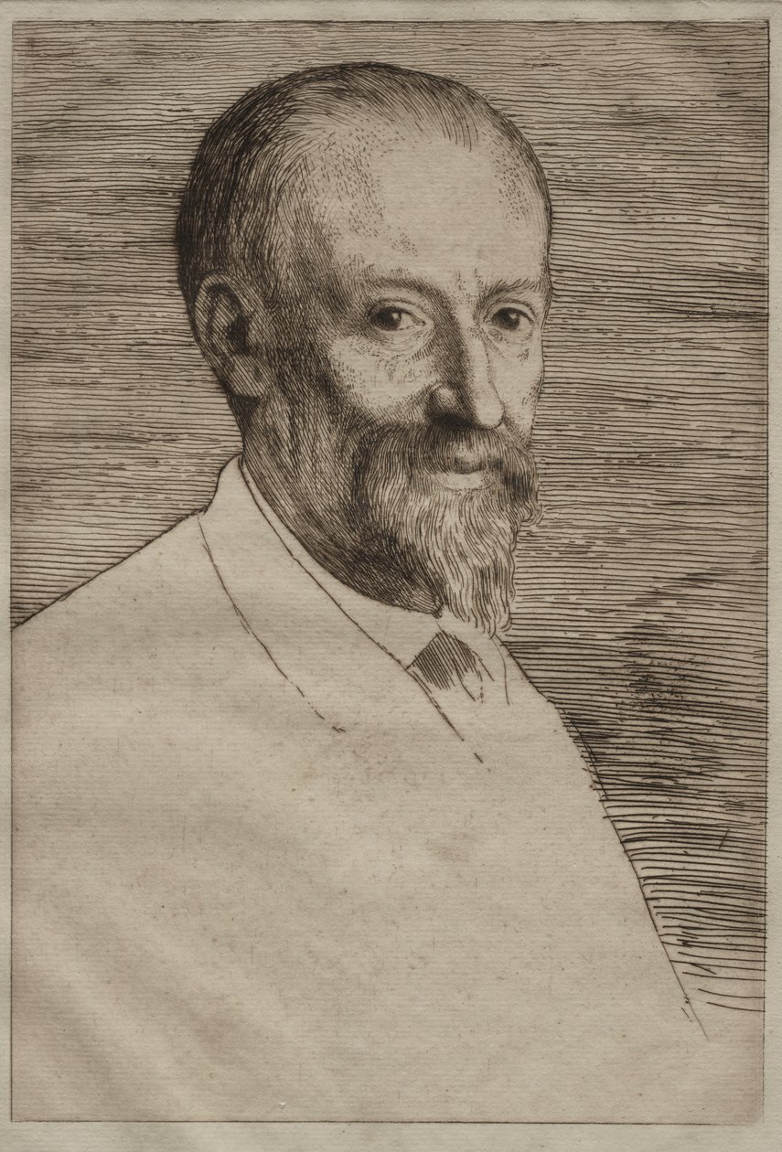 Auguste Poulet-Malassis av Alphonse Legros