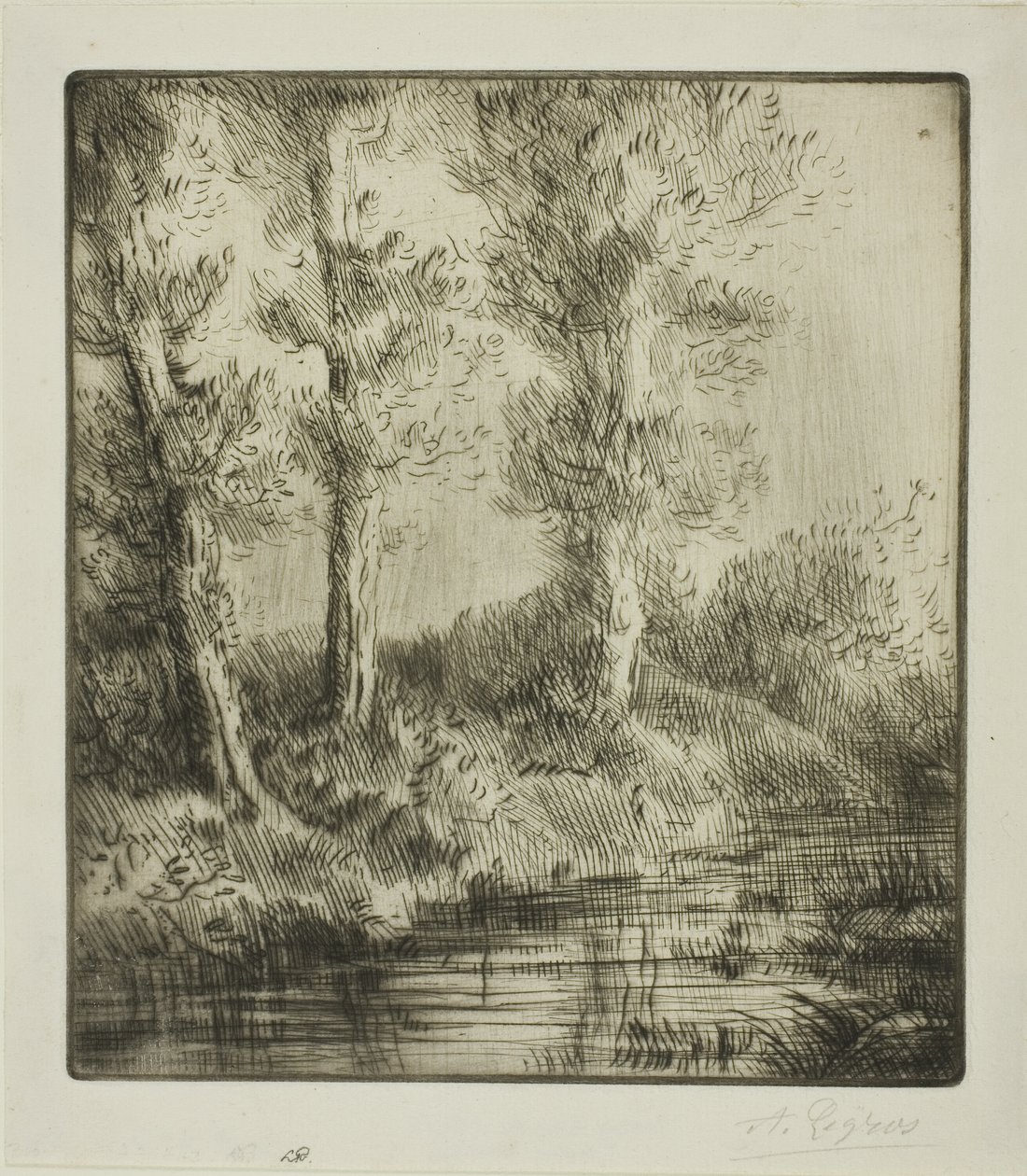 Saint-Prés stränder av Alphonse Legros