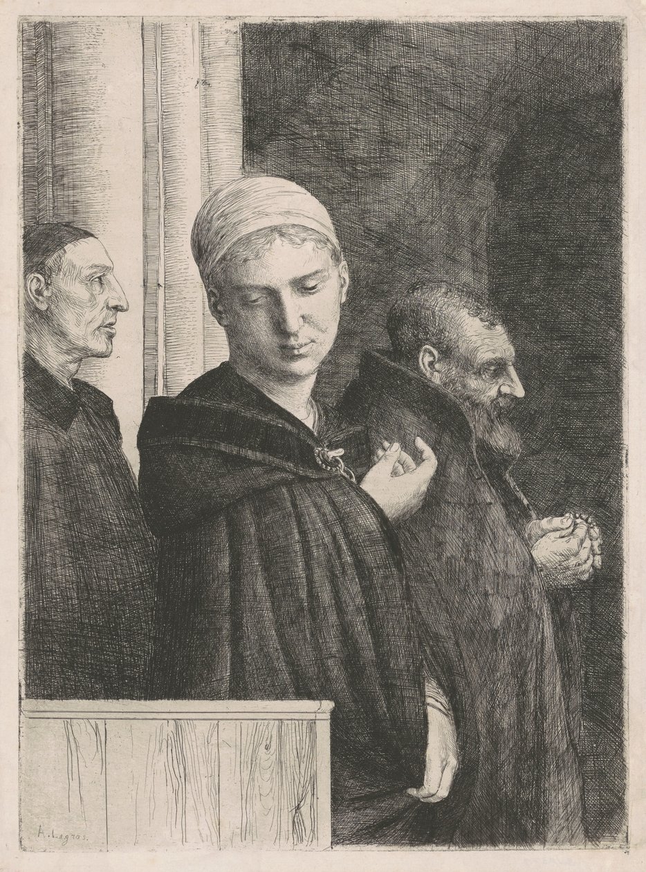 Dopet av Alphonse Legros