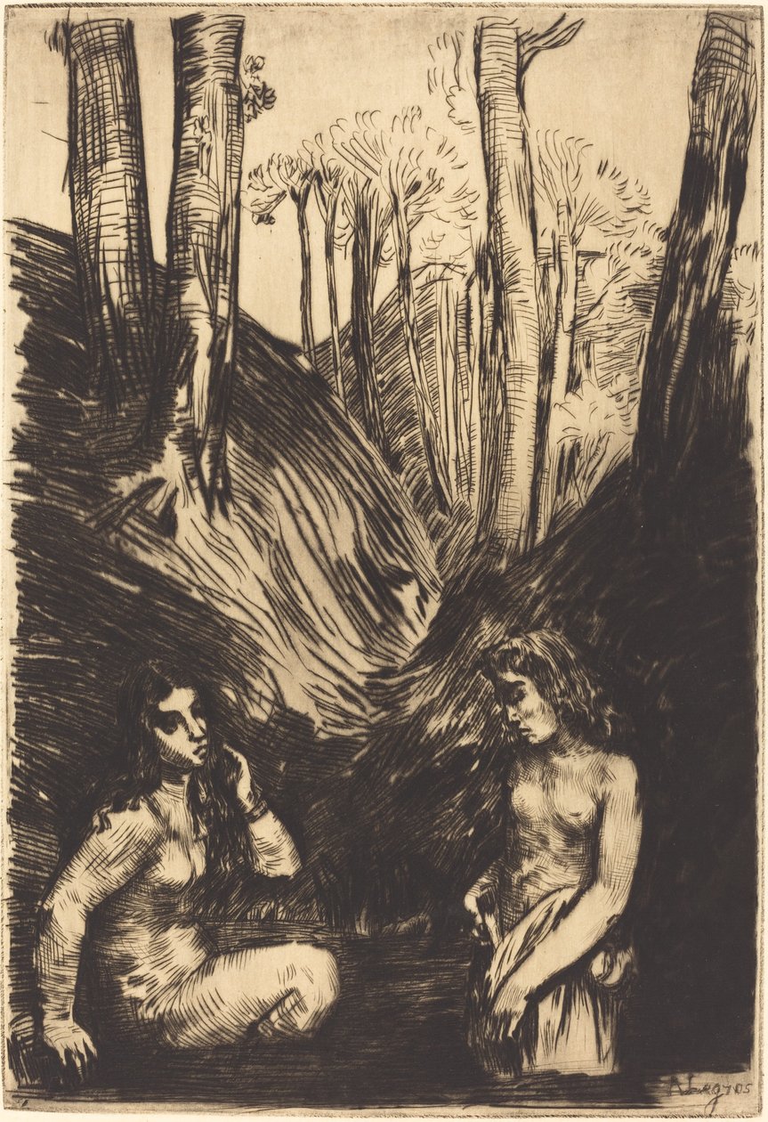 Badgäster Badgäster. av Alphonse Legros