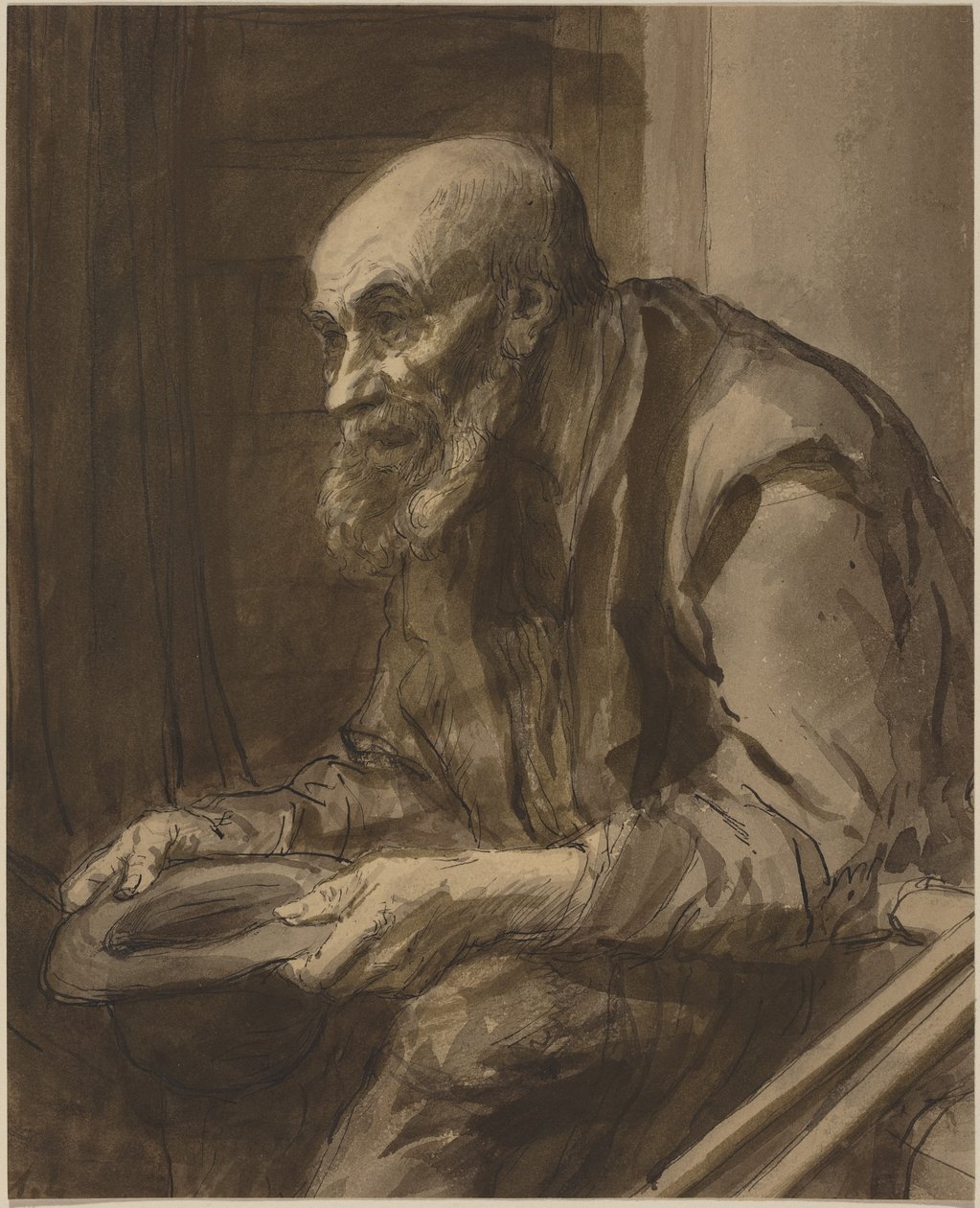Tiggare med kryckor av Alphonse Legros