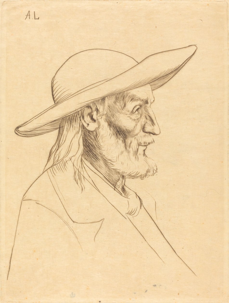 Breton bonde av Alphonse Legros