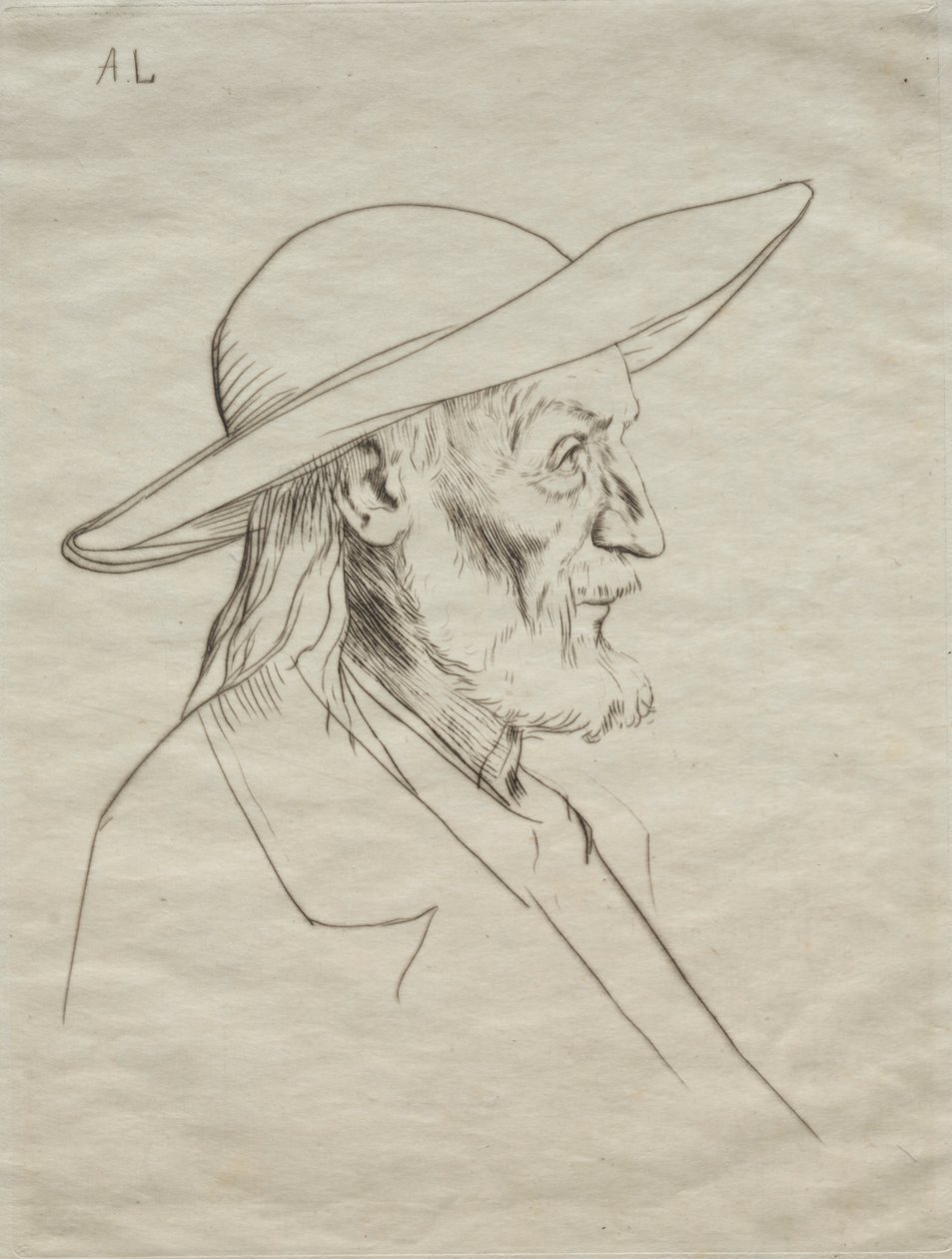 Breton bonde av Alphonse Legros