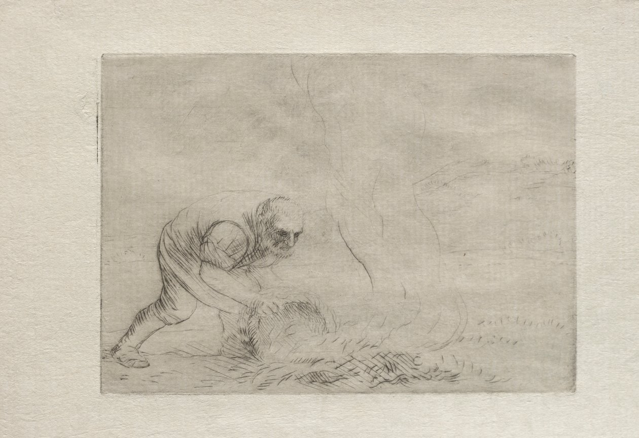 Bränna gräset av Alphonse Legros