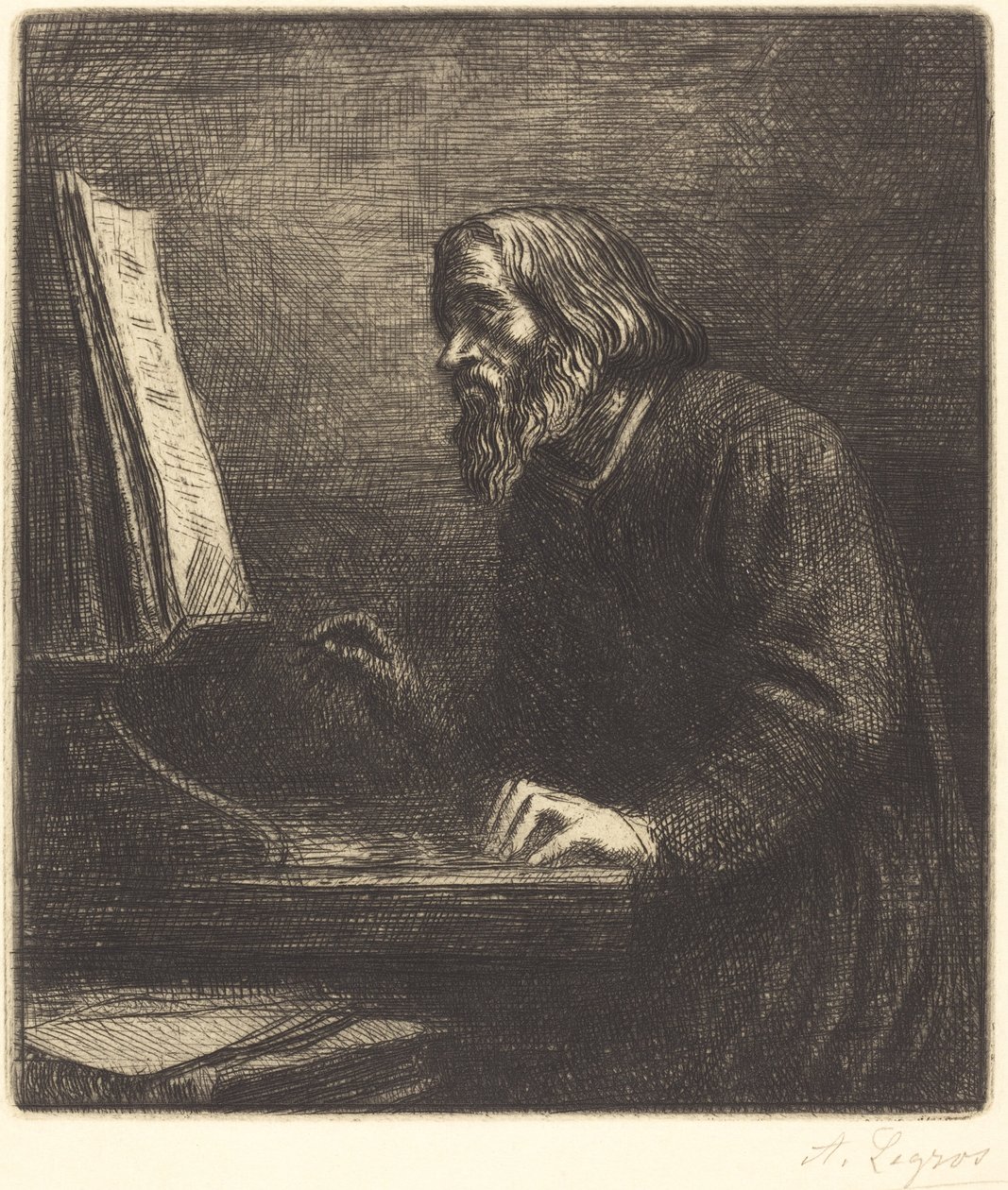 Körledare Körmästaren. av Alphonse Legros