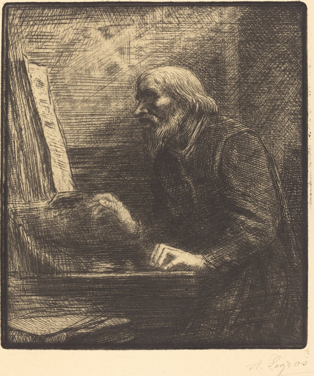 Körledare Körmästaren. av Alphonse Legros