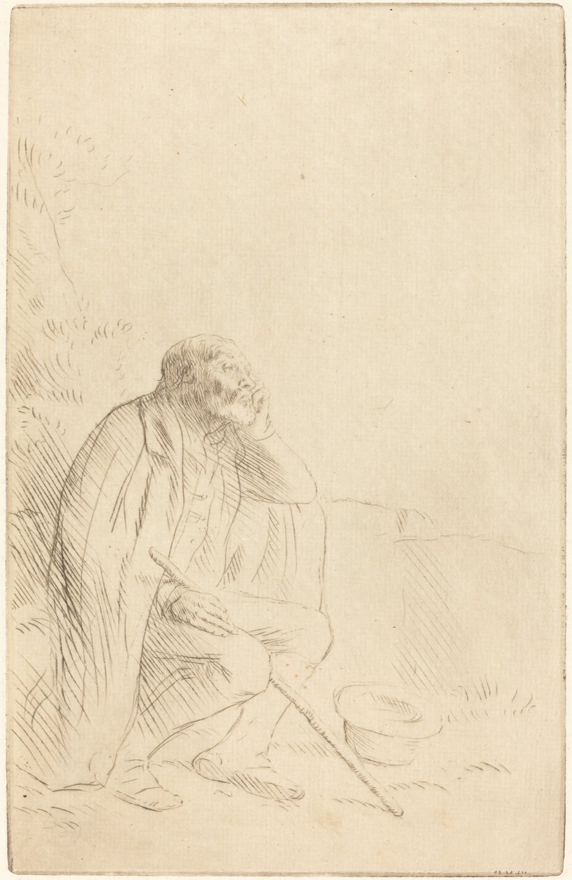 Dagdröm (Drömmeraren) av Alphonse Legros