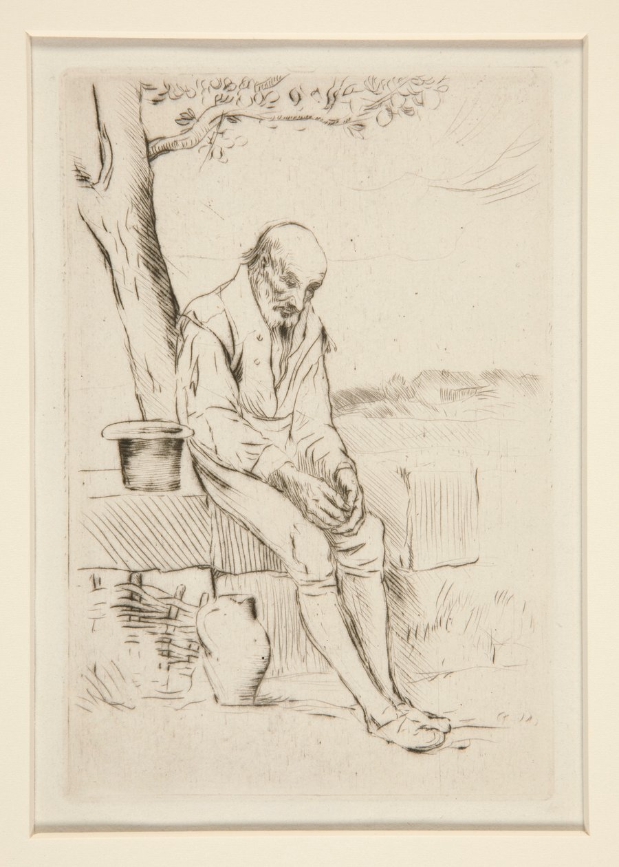 Sedan den tiden (Bonhomme Misere) (Since that Time (Miserable Man)) av Alphonse Legros