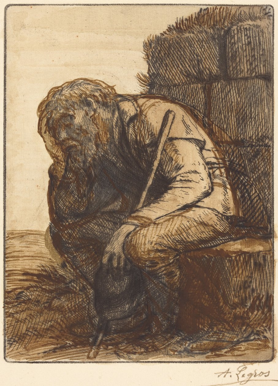Den desperata mannen (Le désespéré) av Alphonse Legros