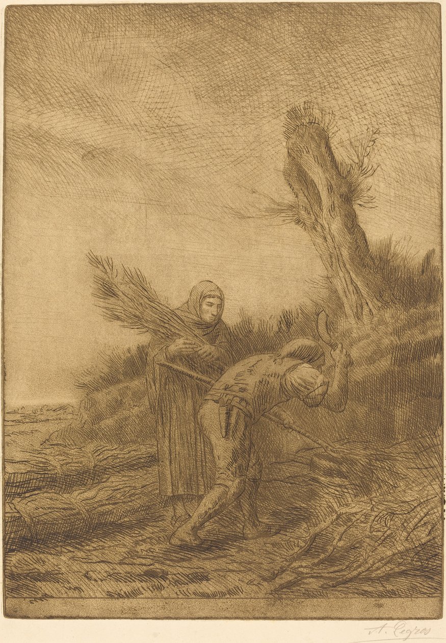 Fagotmakare av Alphonse Legros
