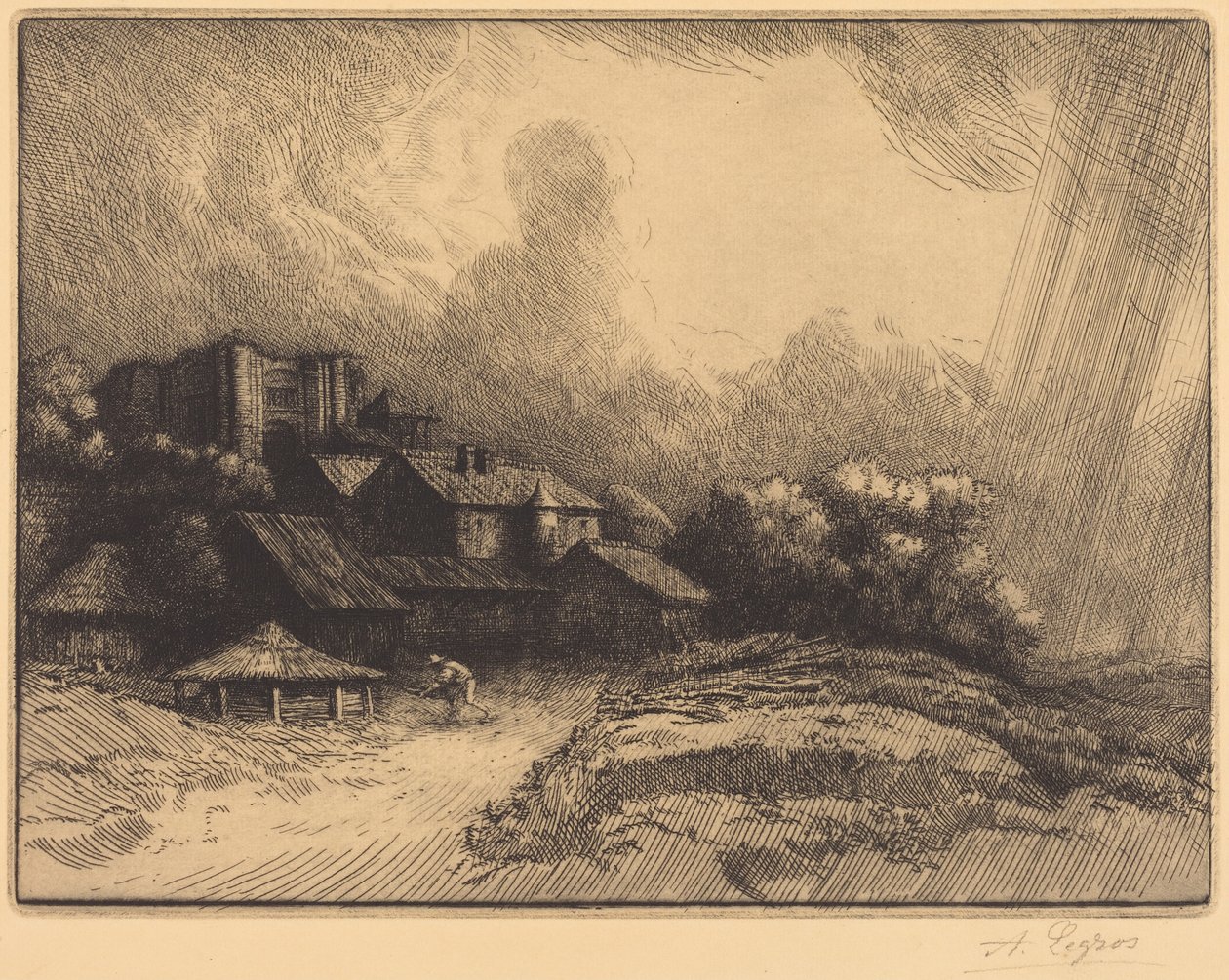 Gården vid klostret (La ferme de l