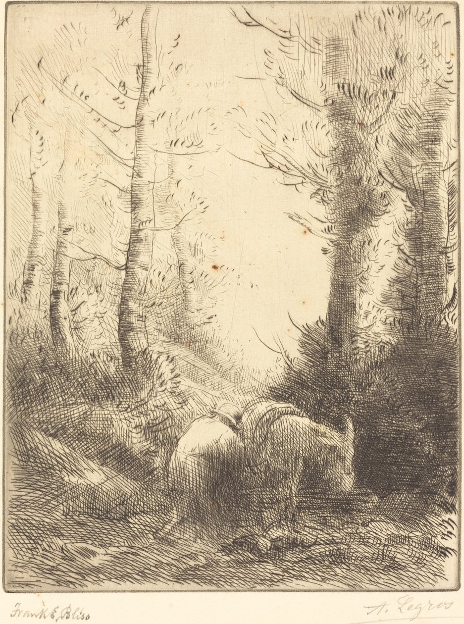 Bonden och hans åsna Bonden och hans åsna. av Alphonse Legros