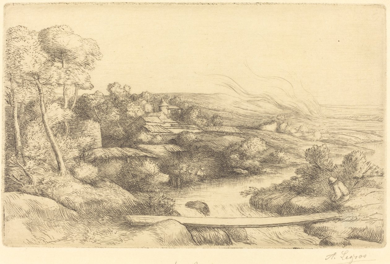 Spång Spången. av Alphonse Legros