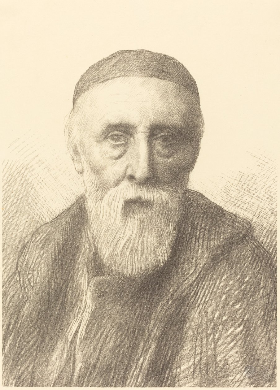 G.F. Watts, R.A., 2:a plattan. av Alphonse Legros