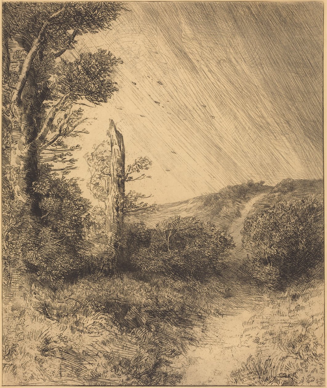 Vindstöt av Alphonse Legros