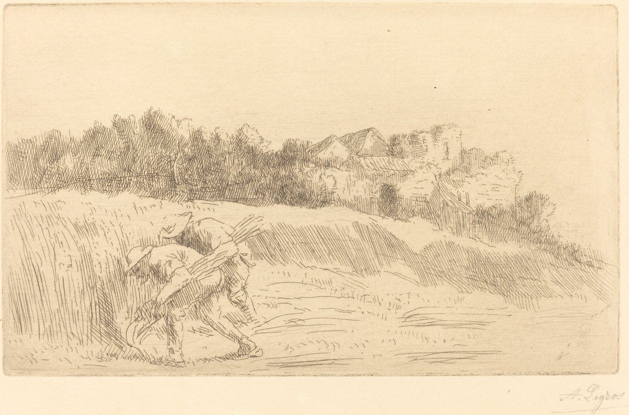 Skördare Skördare. av Alphonse Legros
