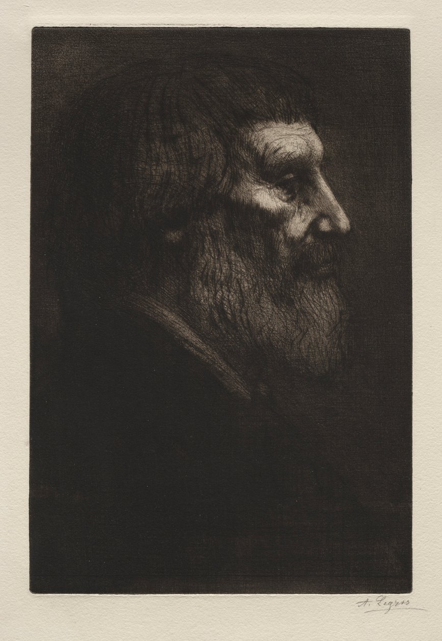 Chef för en man. av Alphonse Legros