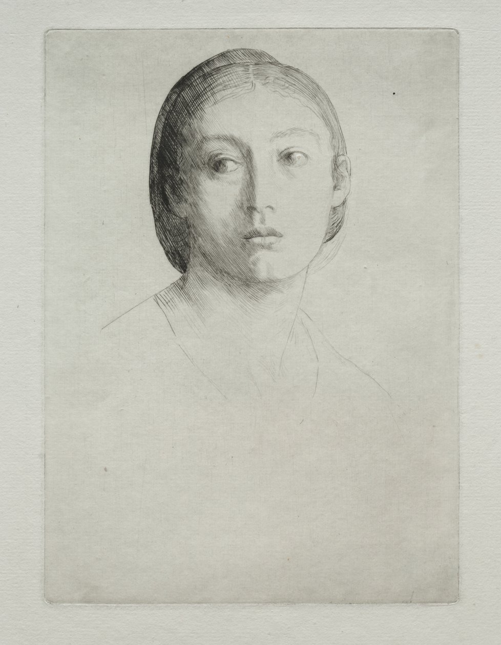 Chef för en ung flicka av Alphonse Legros