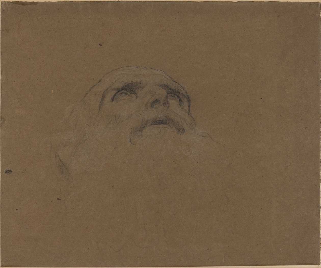 Chef för en gammal man av Alphonse Legros