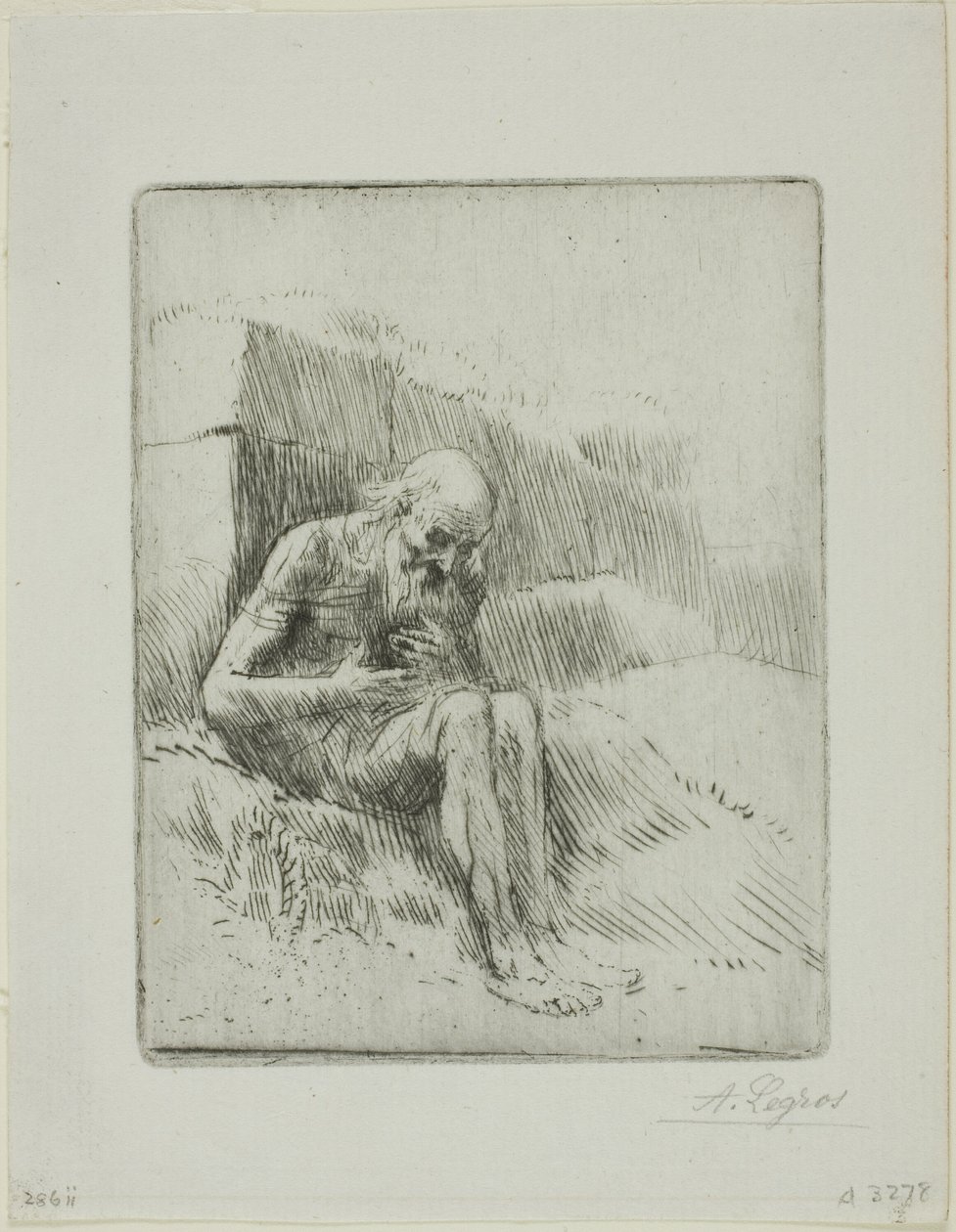 Job, andra plattan av Alphonse Legros