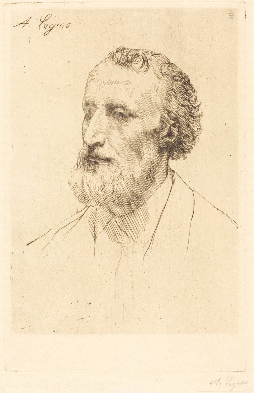 Jules Dalou, 1:a plattan av Alphonse Legros