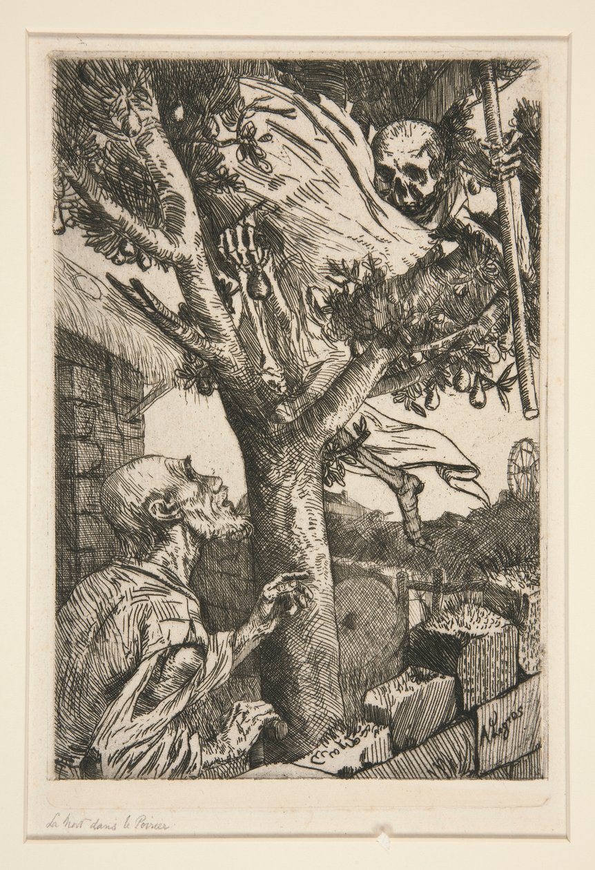 Döden i päronträdet av Alphonse Legros