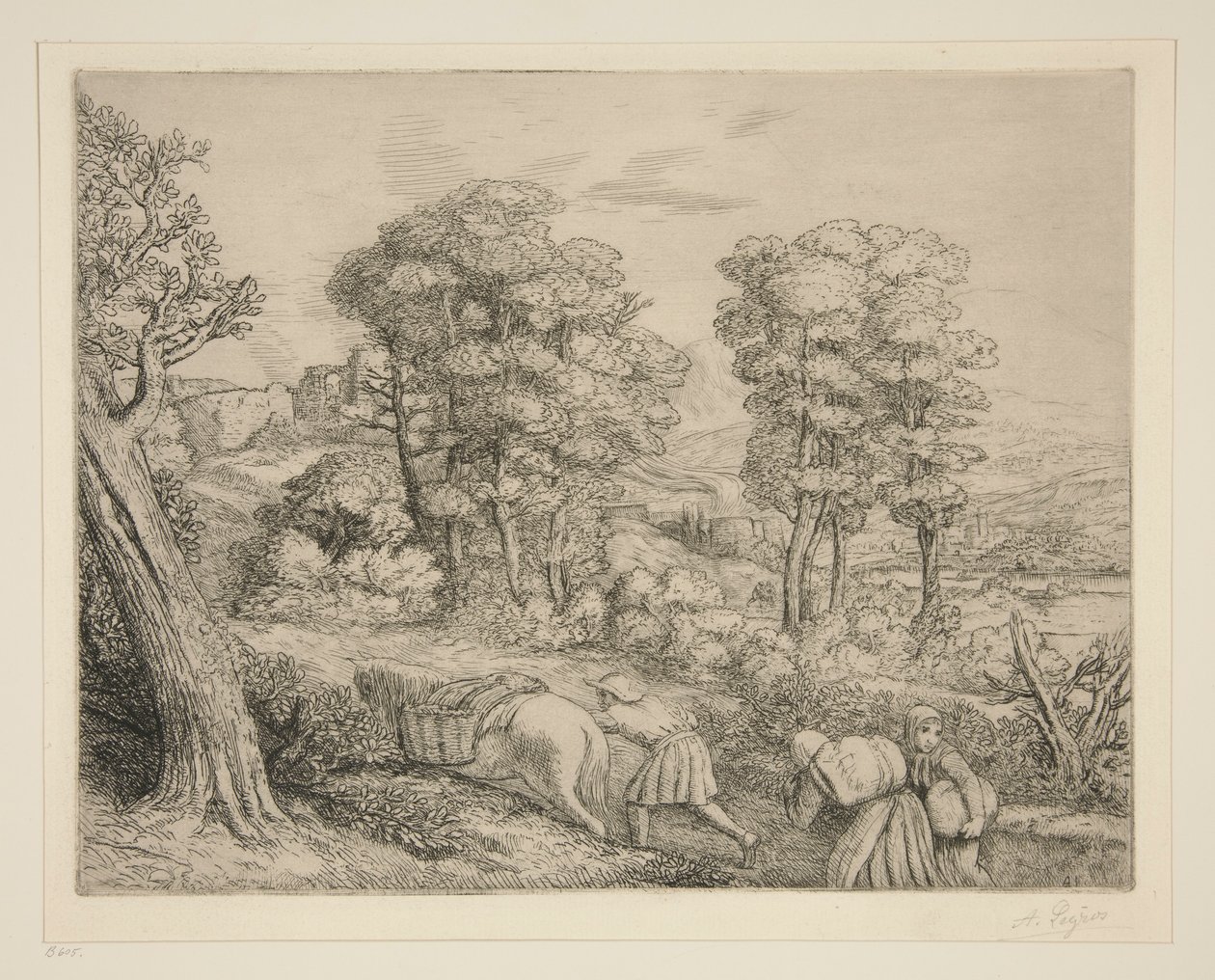 Återgången till gården av Alphonse Legros